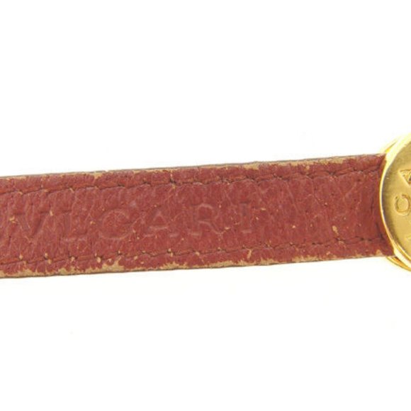 Bvlgari Cell phone strap Gold Brown Woman Authentic Used - Picture 4 of 5